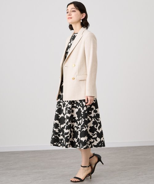 リネンブライトクロスダブルジャケット なし 着用サイズ