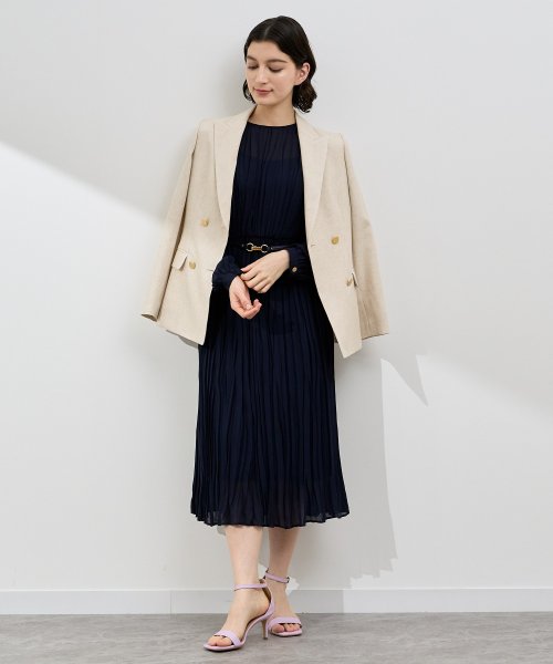 リネンブライトクロスダブルジャケット なし 着用サイズ