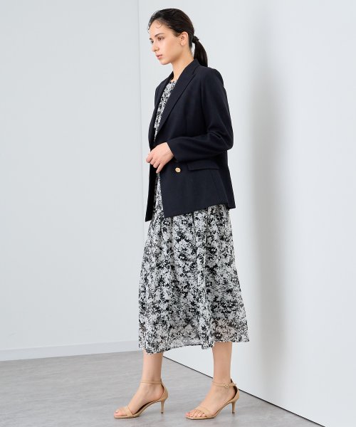 リネンブライトクロスダブルジャケット なし 着用サイズ