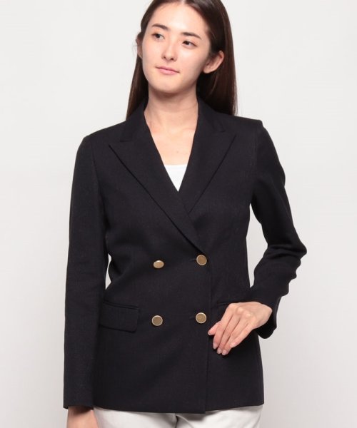 リネンブライトクロスダブルジャケット なし 着用サイズ