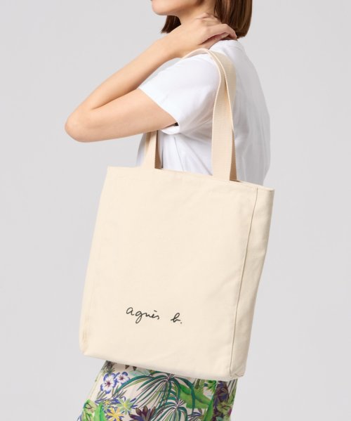 agnes b. VOYAGE FEMME(アニエスベー　ボヤージュ　ファム)/WEB限定 GO03－08 ロゴ トートバッグ/img07