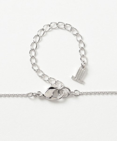 セサンパ ロゴ 淡水パール付きネックレス 合金