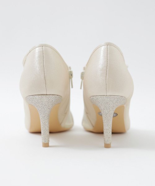 niana(ニアナ)/niana ニアナ 結婚式 ブーツ パンプス パーティーシューズ ショートブーツ ブーティ ラメ メッシュ シアー ハイヒール ピンヒール 靴 小さいサイズ 大/img20