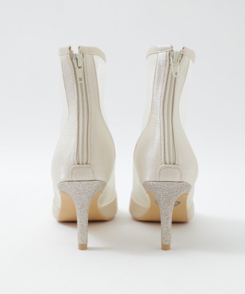 niana ニアナ 結婚式 ブーツ パンプス パーティーシューズ ショートブーツ ブーティ ラメ メッシュ シアー ハイヒール ピンヒール 靴 小さいサイズ 大 5cm 7cm 6cm 4cm ニアナ 9cm 1cm