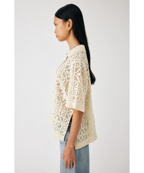 moussy(マウジー)/PANEL LACE HALF SLEEVE シャツ/img02