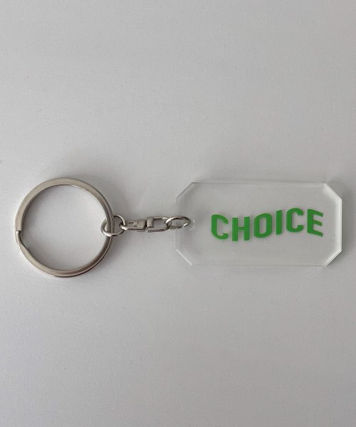 CANAL JEAN(キャナルジーン)/【ユニセックス】choice_cnl(チョイス)"choice"キーホルダー/img06