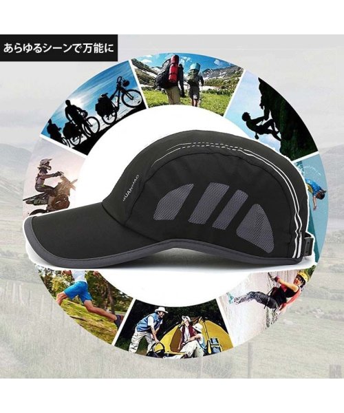 TopIsm(トップイズム)/メッシュキャップ メンズ ゴルフ 帽子 ゴルフウェア ランニング アウトドア 登山 釣り キャンプ 紫外線対策 通気 軽量 薄手 小物 春夏 無地 涼しい/img02