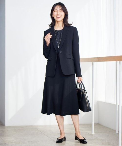 【セットアップ対応】トリアセダブルジョーゼット テーラード ジャケット 品番 パンツ ワンピース