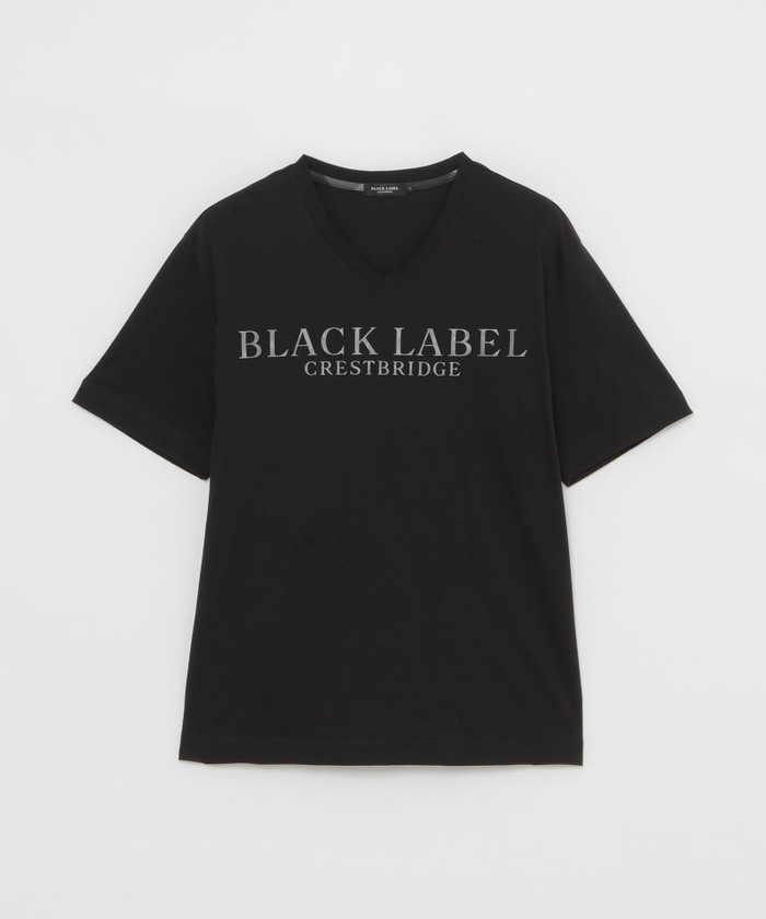 限定】ロゴプリントシルキーVネックT(505151820)｜HANKYU MEN'S