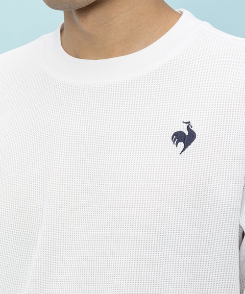 le coq sportif (ルコックスポルティフ)/ヘランカワッフルロングスリーブシャツ/img13