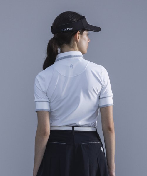 le coq sportif GOLF (ルコックスポルティフ（ゴルフ）)/五分袖シャツ【RIJOUME/リジューム グリッターコレクション】/img03