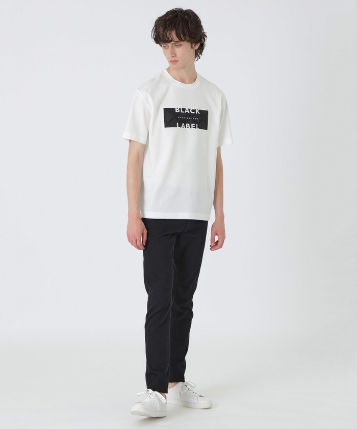 シャドーチェックボックスグラフィックTシャツ(505419562)｜HANKYU