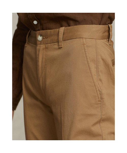 クロップド スリム フィット ツイル チノ パンツ 