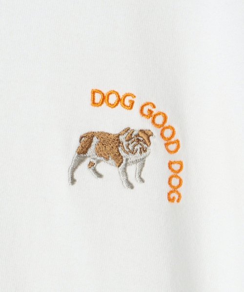 SHIPS any MEN(シップス　エニィ　メン)/SHIPS any: ワンポイント ロゴ 刺繍 ”GOOD DOG” Tシャツ◇/img28