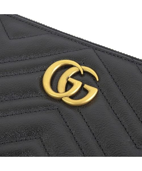 GUCCI グッチ GG MARMONT マーモント クラッチ バッグ ポーチ レザー 