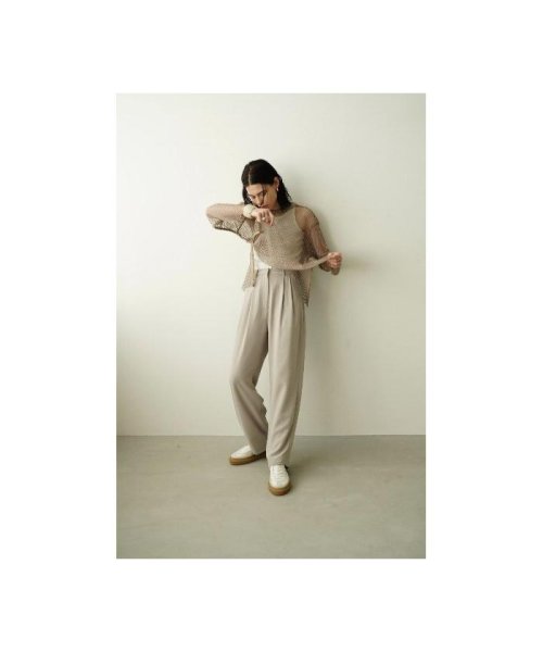 LHP(エルエイチピー)/CLANE/クラネ/BASIC TUCK PANTS/img03