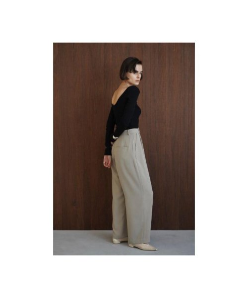 LHP(エルエイチピー)/CLANE/クラネ/BASIC TUCK PANTS/img19