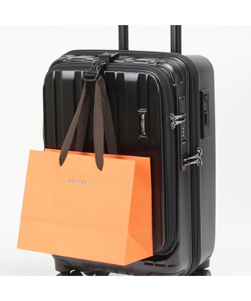 バーマス インターシティプラス スーツケース 機内持ち込み Sサイズ 34L フロントオープン ストッパー カップホルダー BERMAS 60525 Type 　　　 INTER CITY ｜約 1口