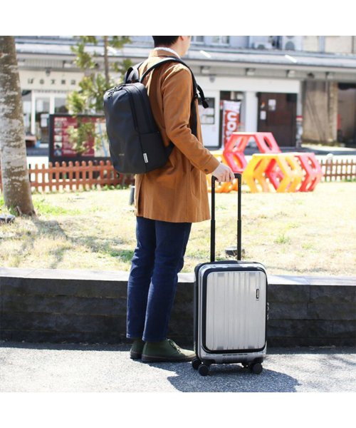 バーマス インターシティプラス スーツケース 機内持ち込み Sサイズ 34L フロントオープン ストッパー カップホルダー BERMAS 60525 Type 　　　 INTER CITY ｜約 1口