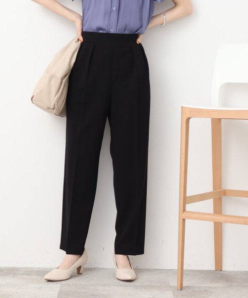  オンにもオフにも◎ さらさら楽ちん ゆるテ－パ－ドパンツ