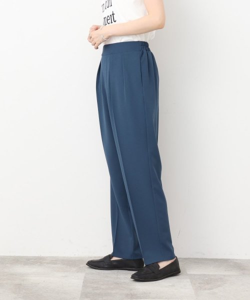  オンにもオフにも◎ さらさら楽ちん ゆるテ－パ－ドパンツ