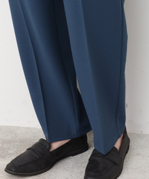  オンにもオフにも◎ さらさら楽ちん ゆるテ－パ－ドパンツ