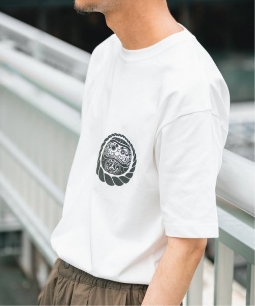 Paris Saint-Germain(Paris SaintGermain)/【Paris Saint－Germain×Makoto Yamaki】DARUMA プリントTシャツ/img36