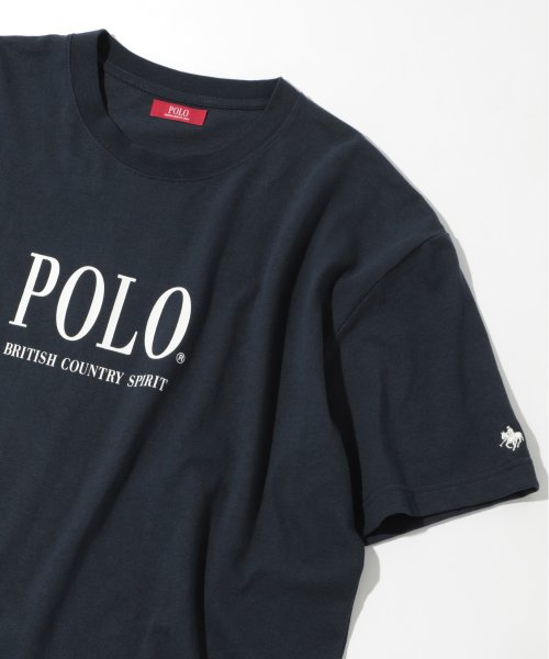 POLO BCS(ポロ　ビーシーエス)/◎別注コラボアイテム◎【POLO BCS / ポロ・ビーシーエス】USコットン オーバーサイズ POLO ロゴプリントT ユニセックス 半袖 クルーネック/img70