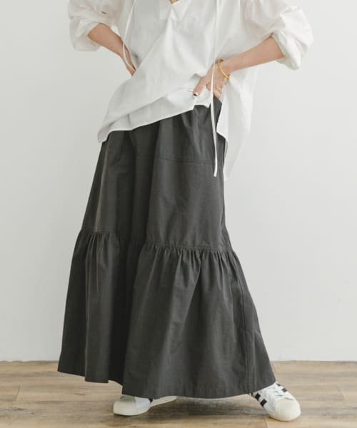 ITEMS URBANRESEARCH(アイテムズ アーバンリサーチ（レディース）)/ティアードスカート/img07