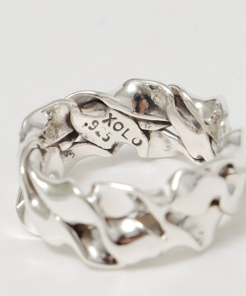 SHIPS MEN(シップス　メン)/XOLO: HAMMER BRAIDED RING リング/img02