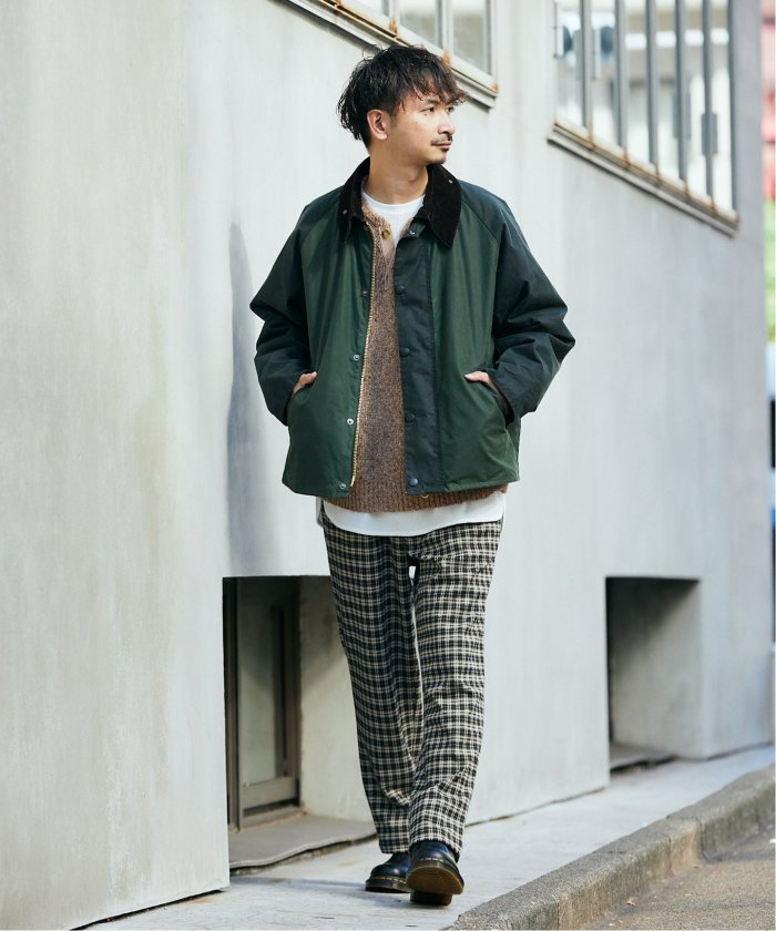 Barbour / バブアー】別注 TRANSPORT WAX 2TONE ジャケット(505444792