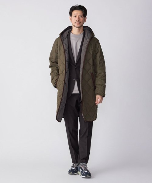 *【SHIPS別注】TAION:〈手洗い可能〉ダウン キルティング フード コート 23FW 商品説明昨年大好評の新モデルが新色を加えてアップデート！インナーダウンブランド