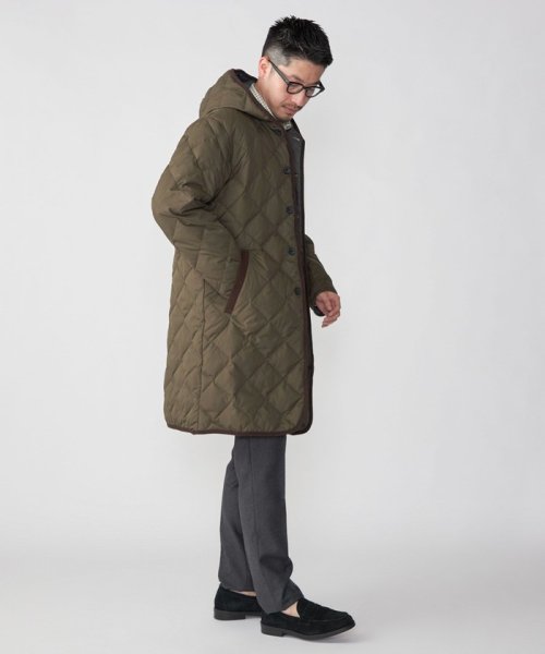 *【SHIPS別注】TAION:〈手洗い可能〉ダウン キルティング フード コート 23FW 商品説明昨年大好評の新モデルが新色を加えてアップデート！インナーダウンブランド