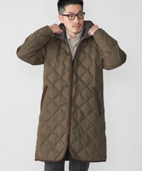 *【SHIPS別注】TAION:〈手洗い可能〉ダウン キルティング フード コート 23FW 商品説明昨年大好評の新モデルが新色を加えてアップデート！インナーダウンブランド