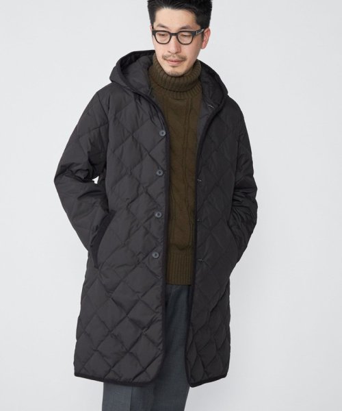 *【SHIPS別注】TAION:〈手洗い可能〉ダウン キルティング フード コート 23FW 商品説明昨年大好評の新モデルが新色を加えてアップデート！インナーダウンブランド