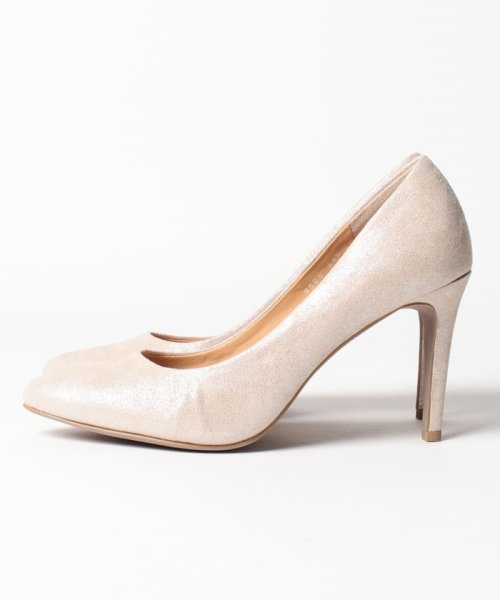 ラウンドトゥプレーンパンプス 