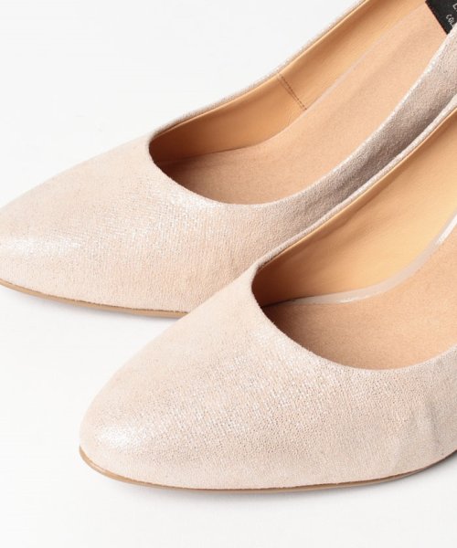 ラウンドトゥプレーンパンプス 
