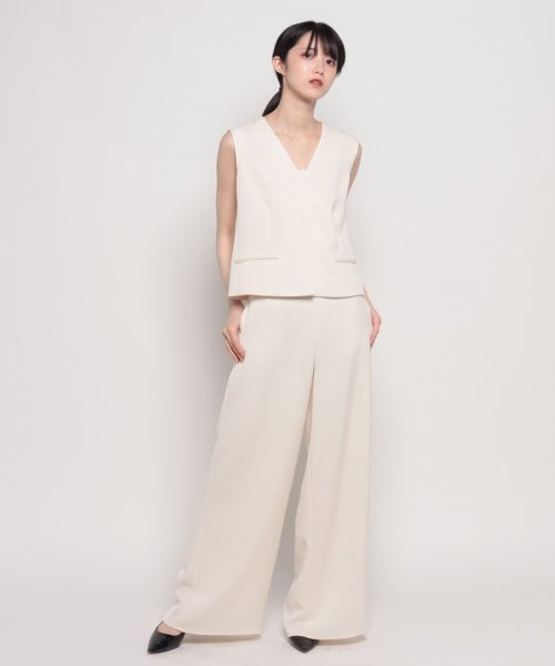 Theory(セオリー)/パンツ　OXFORD CREPE WIDE LEG PO/img06