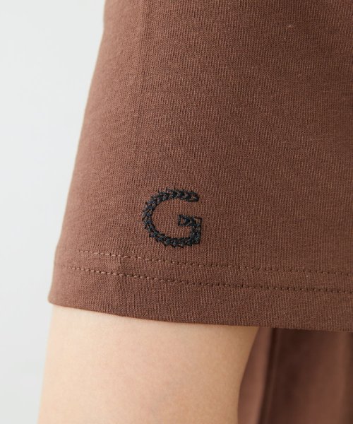 GIANNI LO GIUDICE(ジャンニ・ロ・ジュディチェ)/[洗える]コットンリネンキャンプ刺繍半袖カットソー/img04