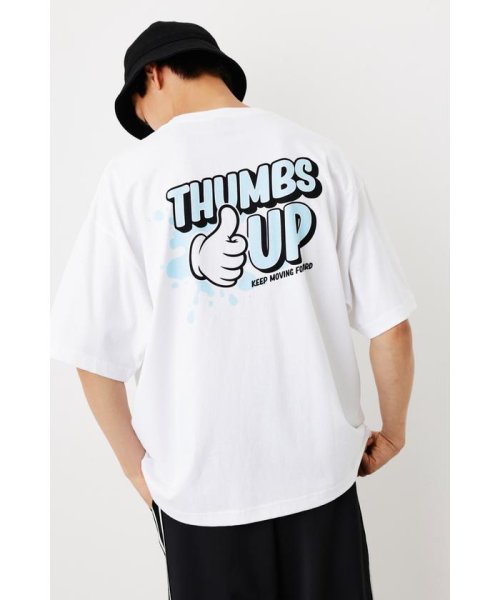 RODEO CROWNS WIDE BOWL(ロデオクラウンズワイドボウル)/THUMBS UP Tシャツ/img04