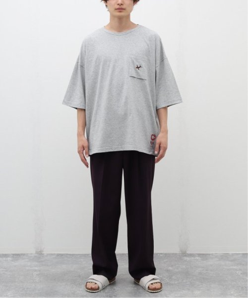 JOURNAL STANDARD relume Men's(ジャーナルスタンダード　レリューム　メンズ)/接触冷感【CLOVERU / クローバル】SHELTECH ポケットTEE with Cloveru Swallow/img01