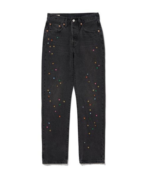 Levi's(リーバイス)/501(R) ジーンズ FOR WOMEN ブラック GLITTER BOMB/img03