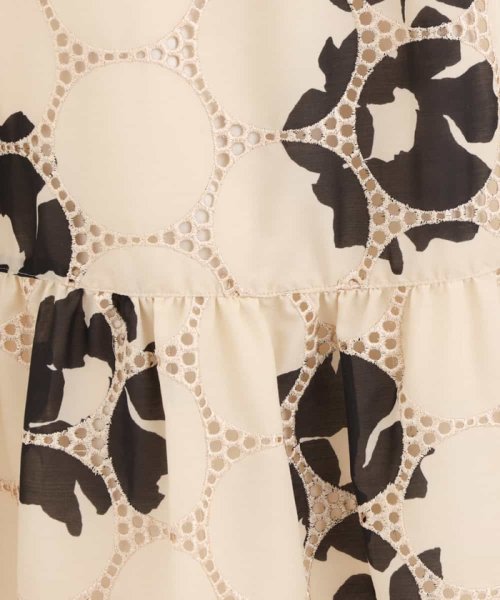 HIROKO BIS(ヒロコビス)/【洗える】サークル刺繍フラワープリントスカート/img06