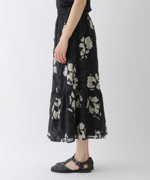 HIROKO BIS(ヒロコビス)/【洗える】サークル刺繍フラワープリントスカート/img14