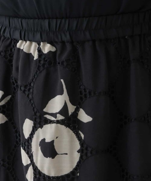 HIROKO BIS(ヒロコビス)/【洗える】サークル刺繍フラワープリントスカート/img17