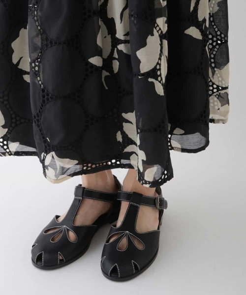 HIROKO BIS(ヒロコビス)/【洗える】サークル刺繍フラワープリントスカート/img18