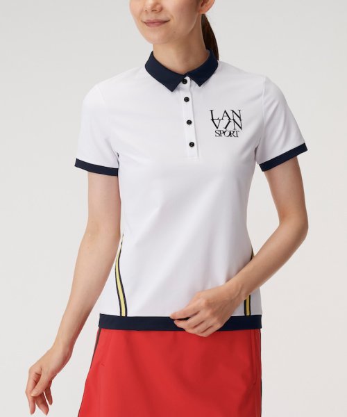 LANVIN SPORT(ランバン スポール)/【25周年】サイドライン半袖シャツ【EXcDRY/吸汗速乾/UV】【アウトレット】/img19