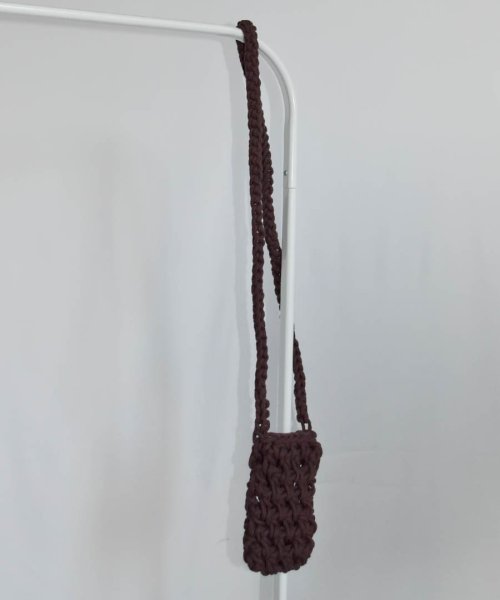 ARGO TOKYO(アルゴトウキョウ)/Mesh Knitting Smartphone Shoulder Bag 26151 メッシュ編みスマホショルダーバッグ　スマホ―バッグ　ショルダーバッグ　メ/img16