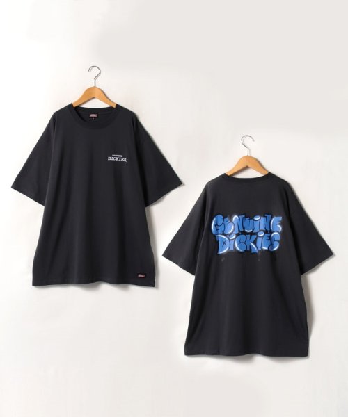 MARUKAWA(大きいサイズのマルカワ)/【Genuine Dickies】ジェニュインディッキーズ 大きいサイズ[2L 3L 4L 5L]刺繍＆バックプリントTシャツ メンズ 半袖 トップス/img05