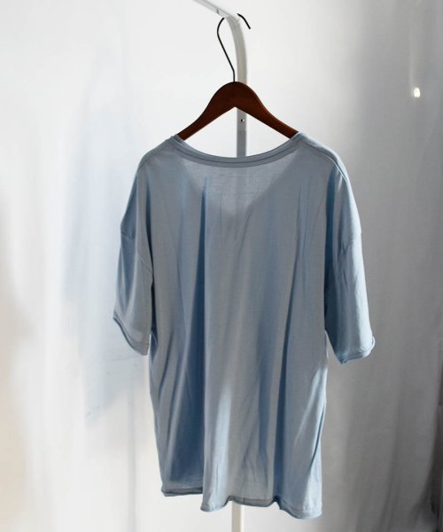 ARGO TOKYO(アルゴトウキョウ)/VネックカラーコットンTシャツ 24079　コットンT　Tシャツ　vネック　カラーTシャツ　トップス　tシャツ　カットソー/img32
